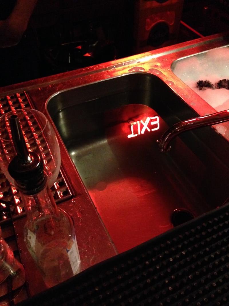 Photo taken at King Size Bar Berlin at 2013-09-20 23꞉55꞉02